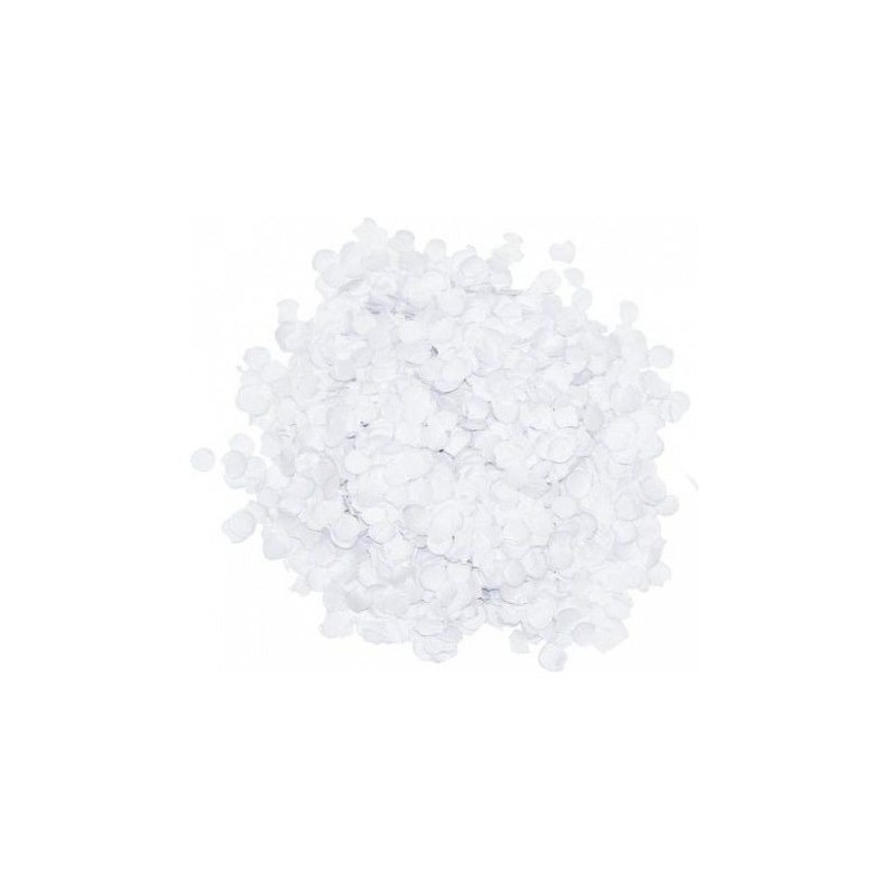 Confeti blanco bolsa 1 kg