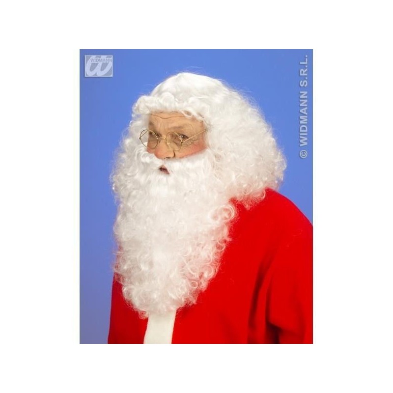 Peluca papa noel con barba s0867