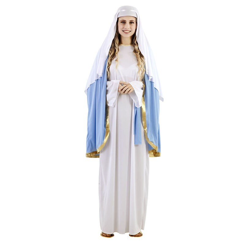 Disfraz Virgen Maria para mujer talla ML