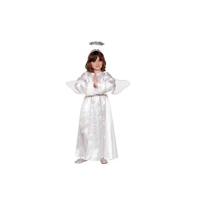 Disfraz angel blanco navidad infantil varias tallas