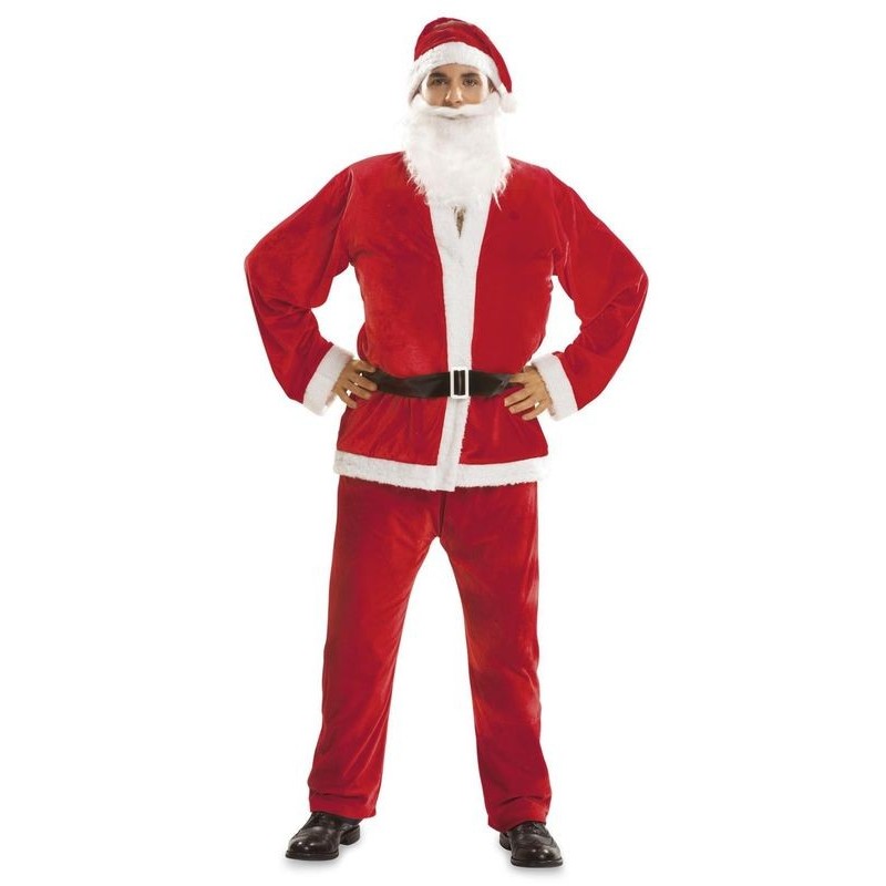 Disfraz papa noel adulto talla m-l santa claus