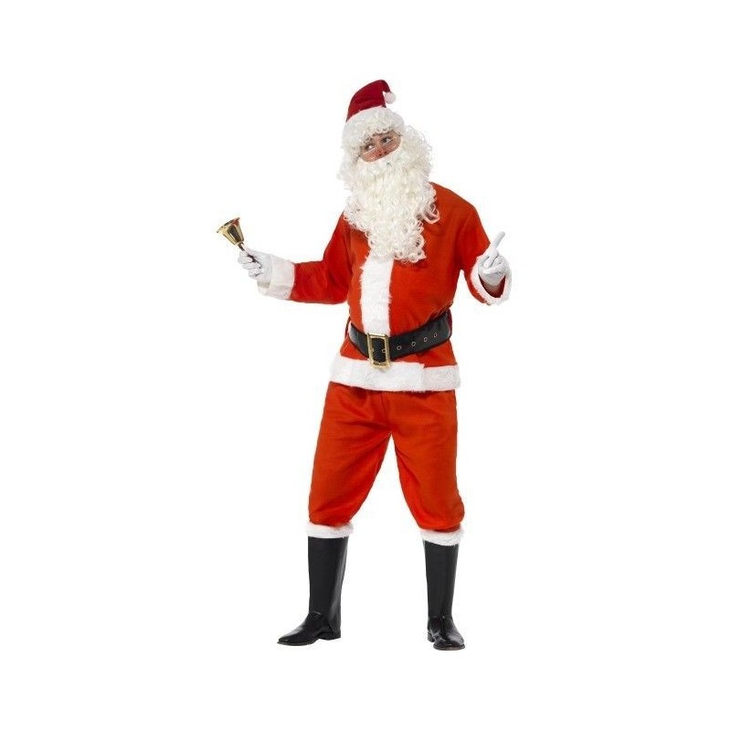 Disfraz papa noel santan claus talla l o xl  hombre