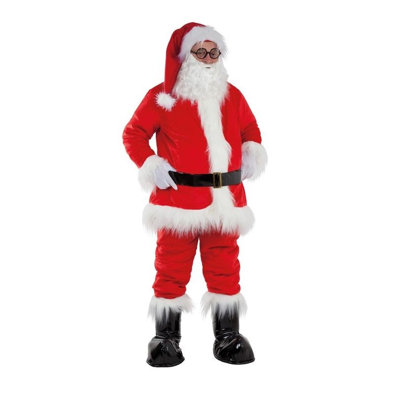 Disfraz Papa noel lujo para adulto talla 52