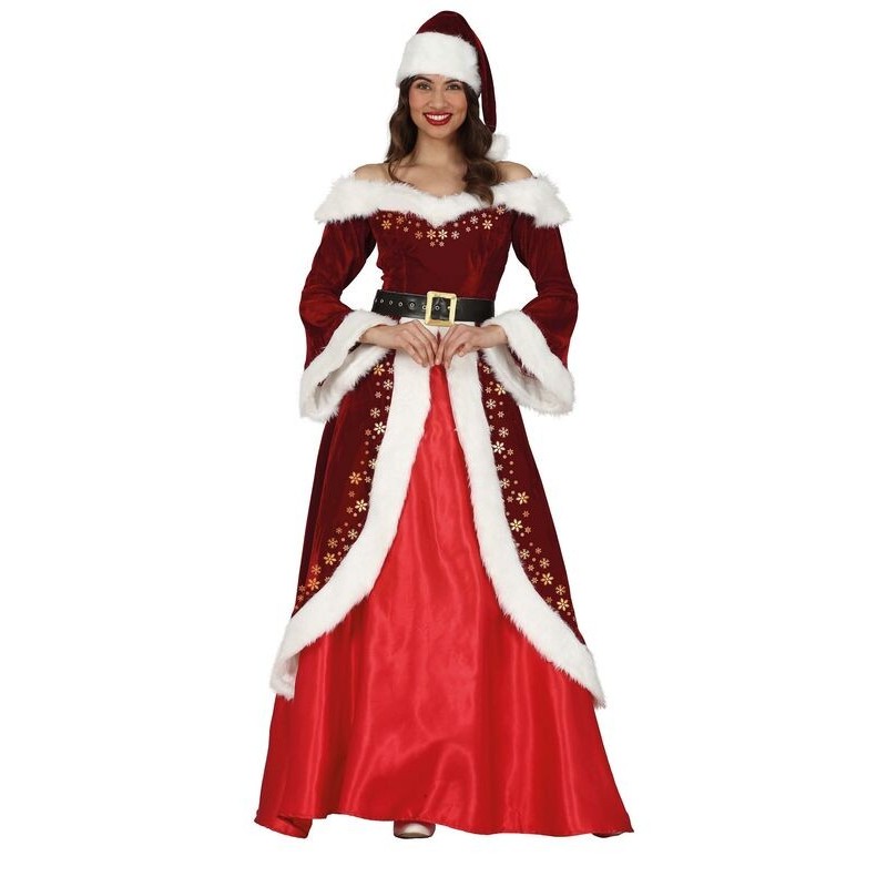 Disfraz Mama Noel elegante para mujer talla XL 44-46