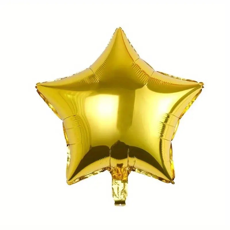 Globo estrella oro 55 cm