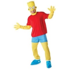 Disfraz Bart Simpson deluxe adulto 883028065585