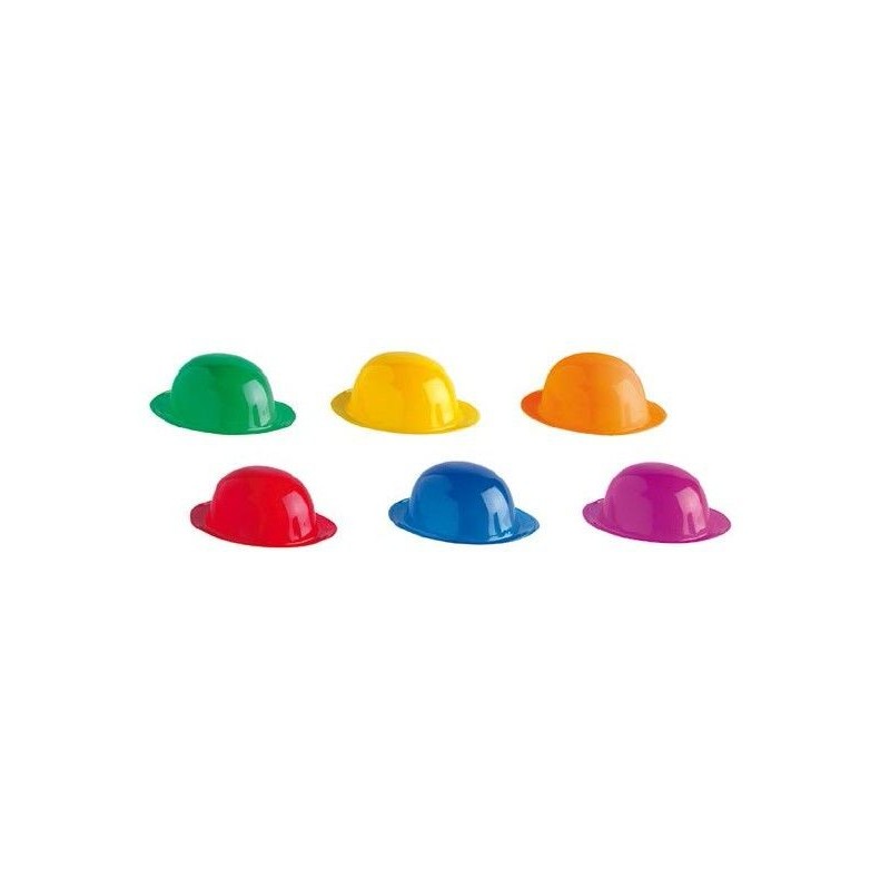 Pack 12 bombines colores en plastico baratos