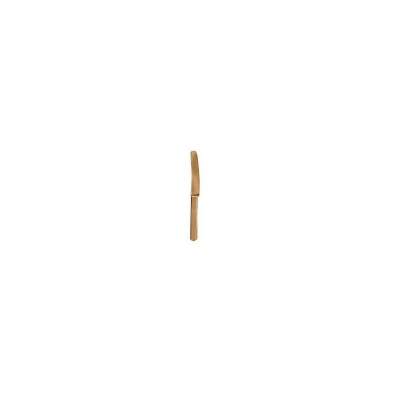 Cuchillos oro plastico 10 uds