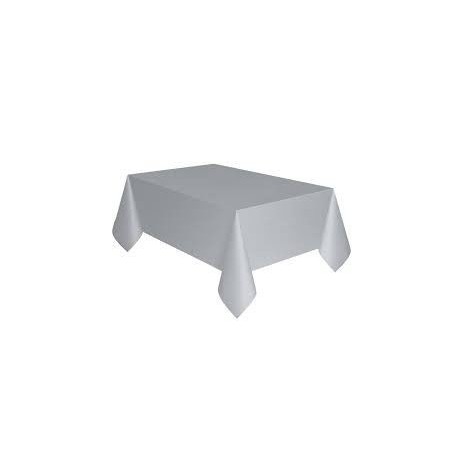 Mantel lunares color plata 54x108 cm 11179372836 37283