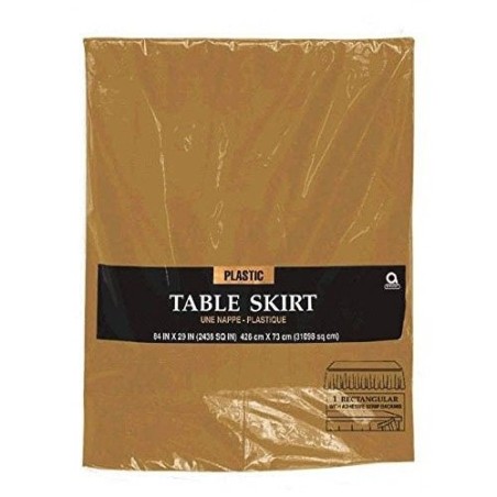 Faldon para mantel color oro 73 x 426 cm 48419489177 77025 19