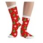 Calcetines navideños rojos Chrismas Tree tallas