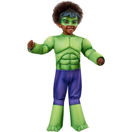 Disfraz Hulk musculoso para niño 2-4 años