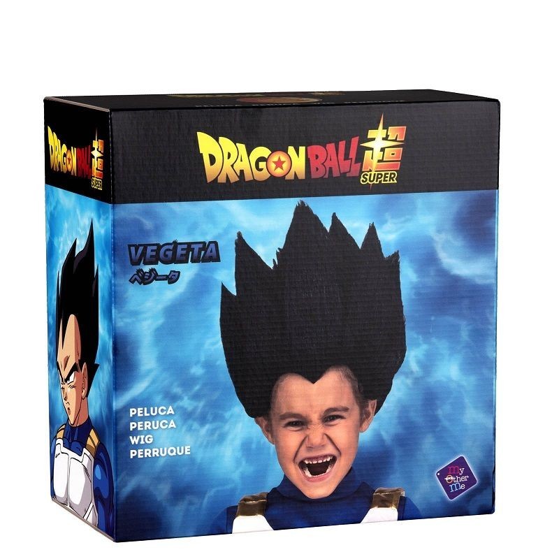 Peluca de Vegeta para niño Bola dragon