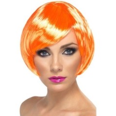 Peluca-naranja-coral-fuego-corte-bob-flequillo-5020570420485-42048