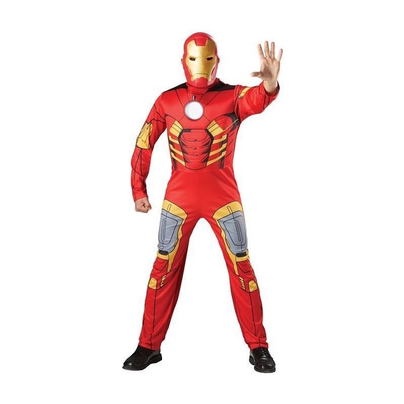 Disfraz Iron Man musculoso adulto