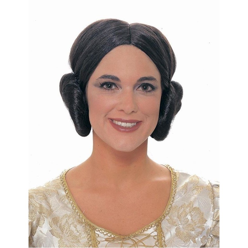 Peluca princesa leia para mujer original star w ars