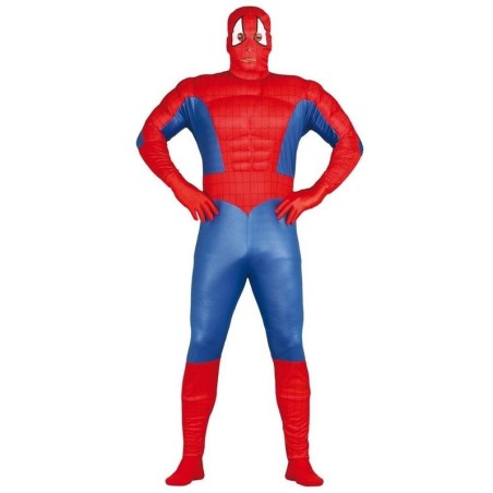 Disfraz heroe musculoso araña spider adulto