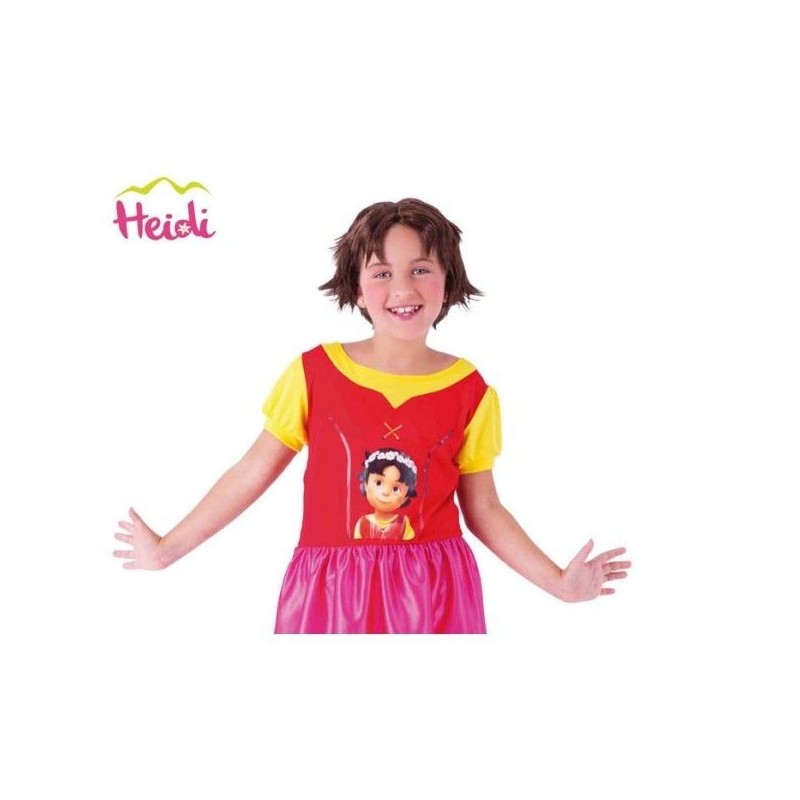 Peluca heidi infantil