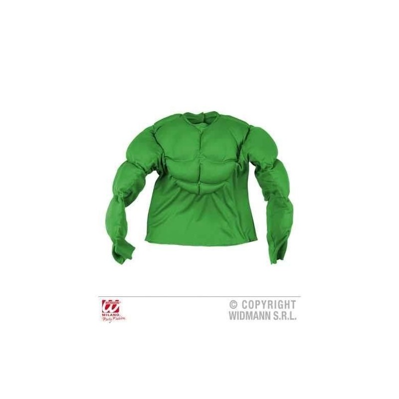Camisa musculosa verde Hulk niño tallas