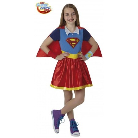 Disfraz Supergirl deluxe para niña tallas