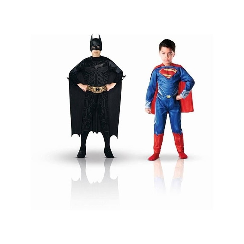 Disfraz Batman tdk y Superman mos tallas