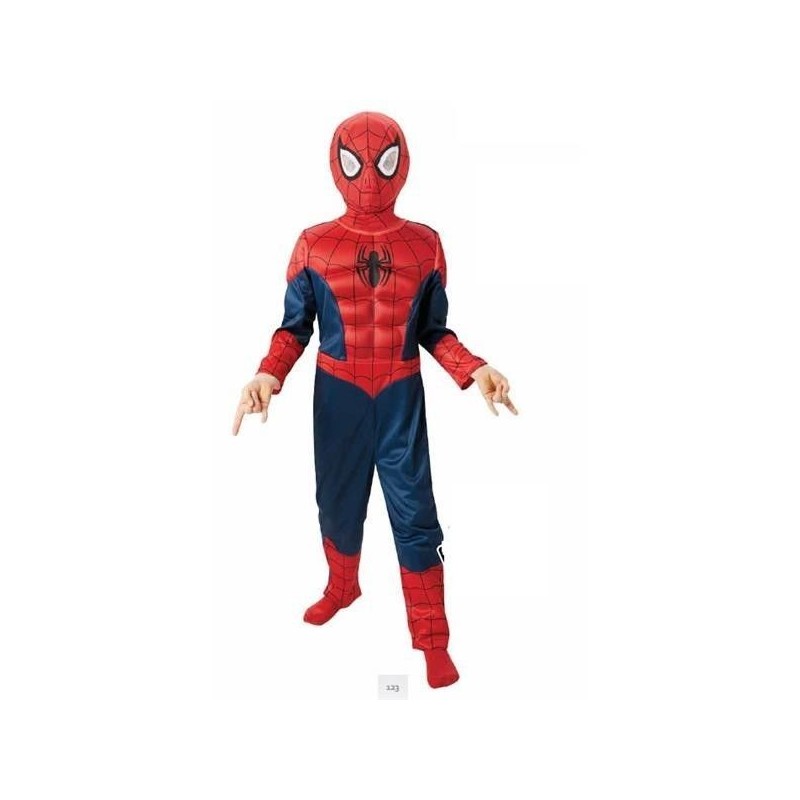 Disfraz Spiderman ultimate musculoso infantil tallas