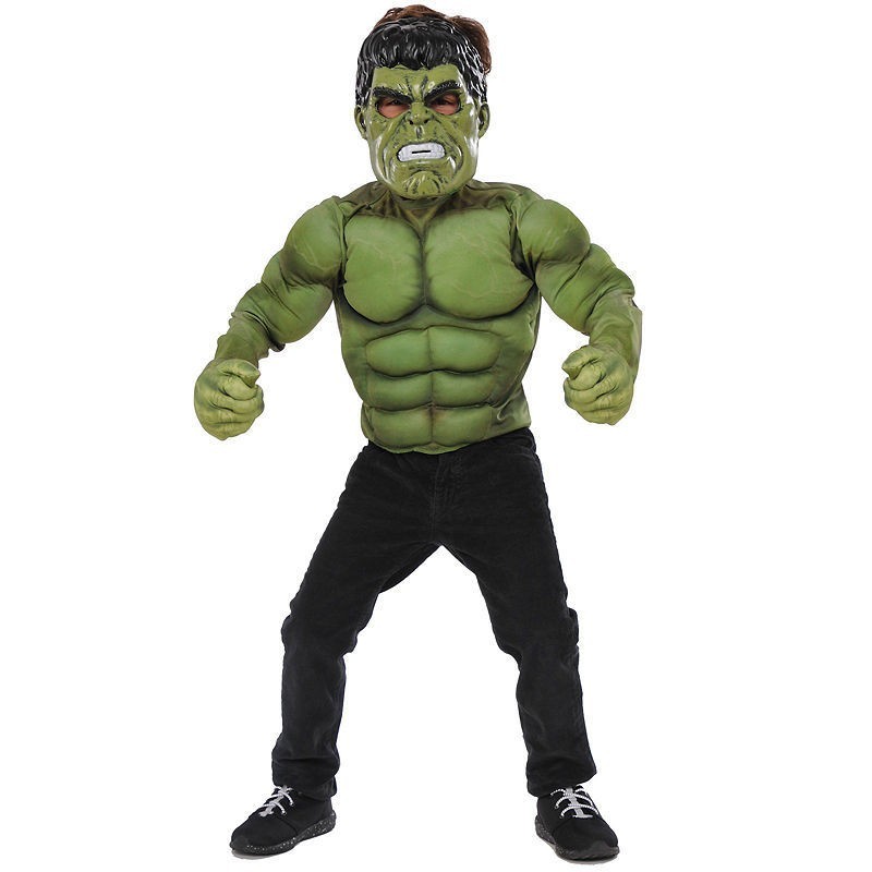 Disfraz Hulk para niño en caja regalo talla 5-7 años
